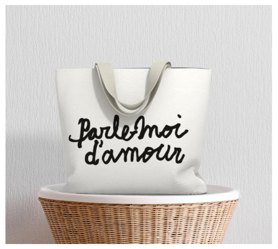 sac de course Parle-moi d'Amour édition limitée