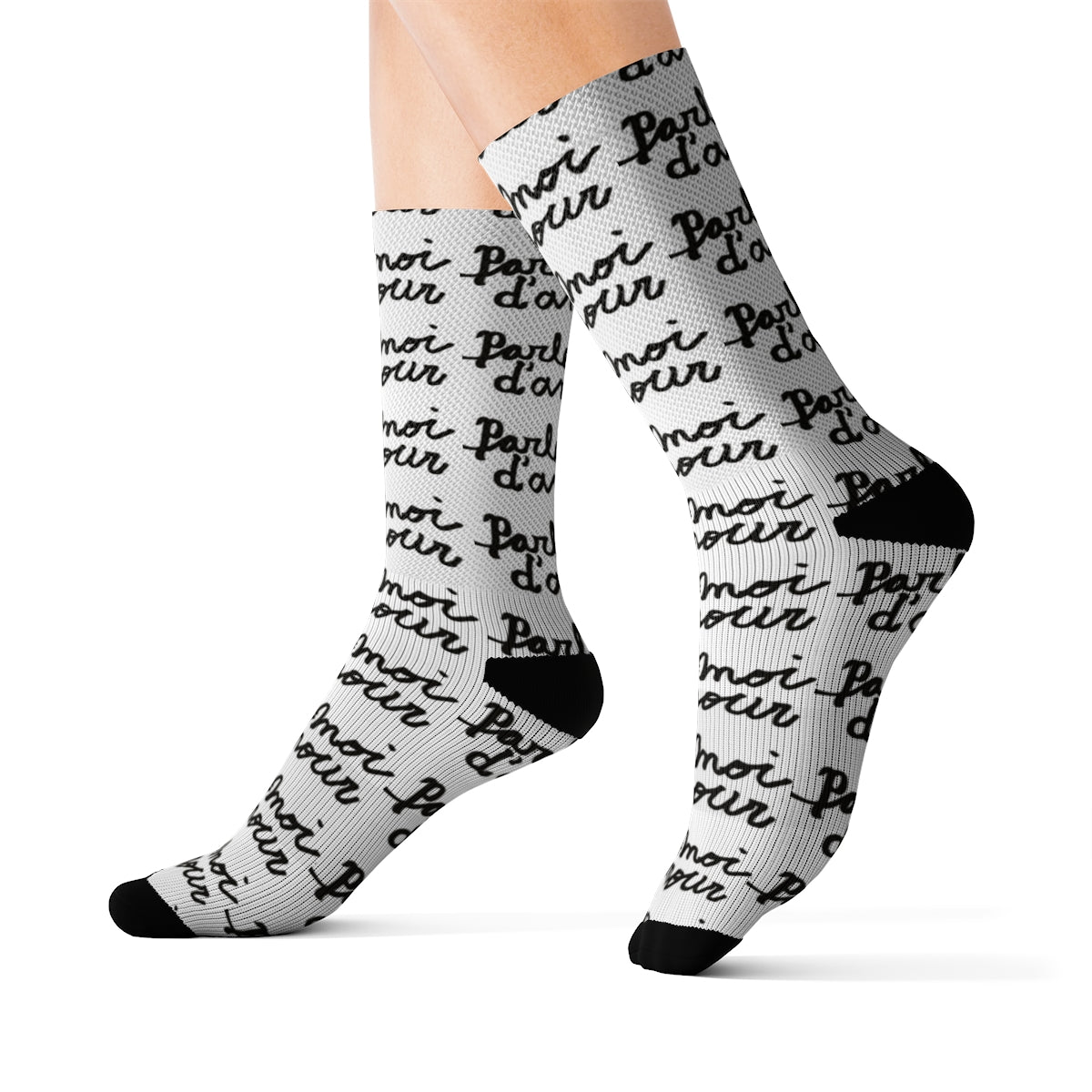 chaussettes Parle-moi d'amour édition limitée